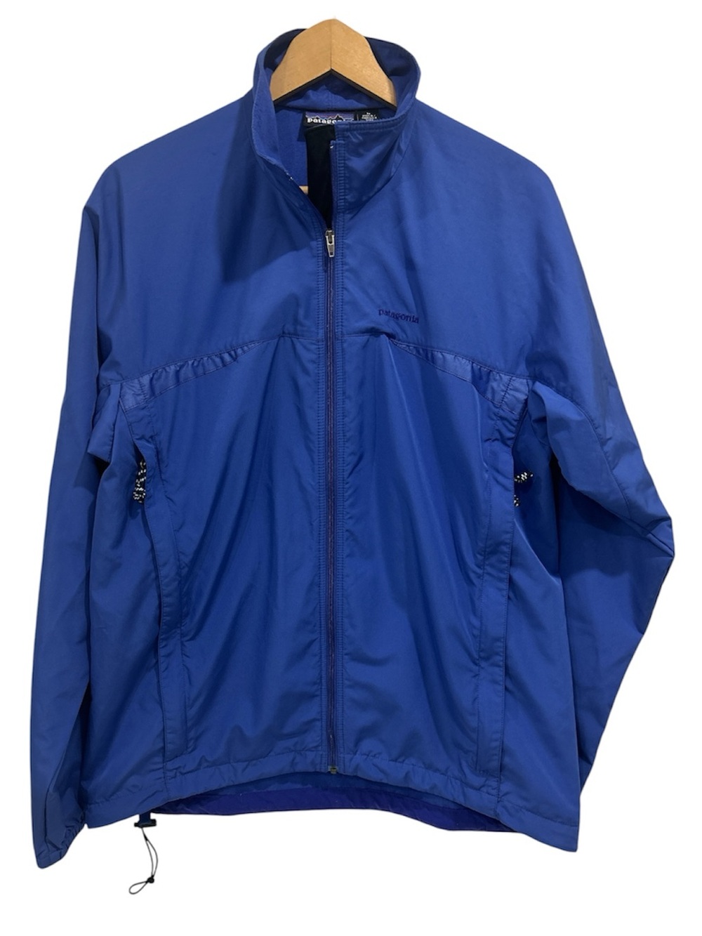 Vintage Patagonia Men's Integral Lightweight Full Zip Jacket in Blue - Medium
